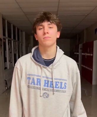 Chatham Central's Reid Albright is this week's Athlete of the Week. Asheebo Rojas/Chatham News & Record